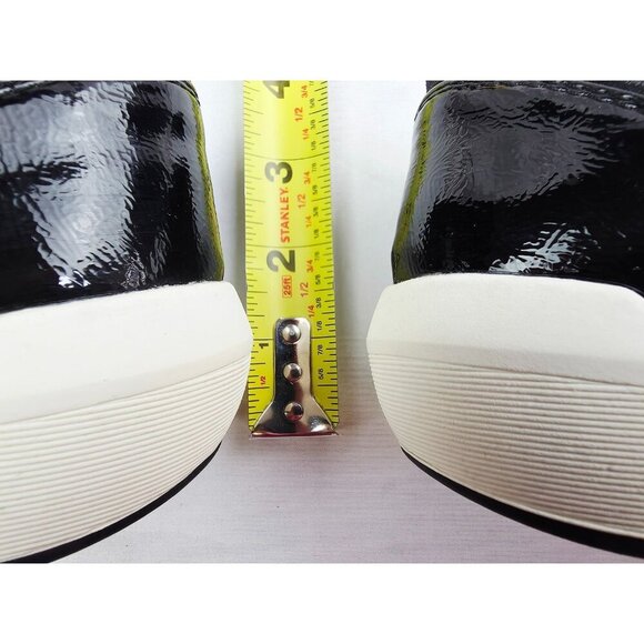 Naturalizer Size 9M Womens Black Harris WedgeHeel Slip On Logo Tag Comfort Shoes - Picture 2 of 14